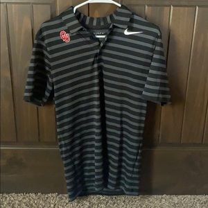 OU Nike golf polo